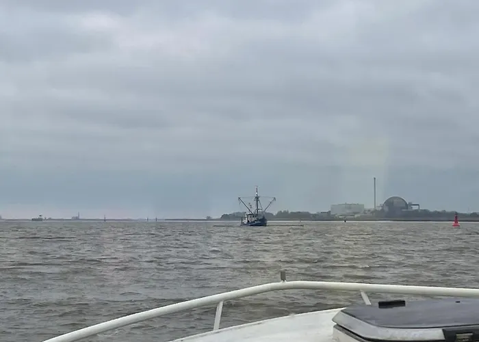 Suesses Motorboot - Ueberseestadt 船屋